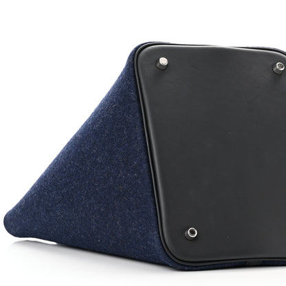 Hermes Feutre Swift Picotin Lock 22 MM Bleu Nuit Black 9 of 11