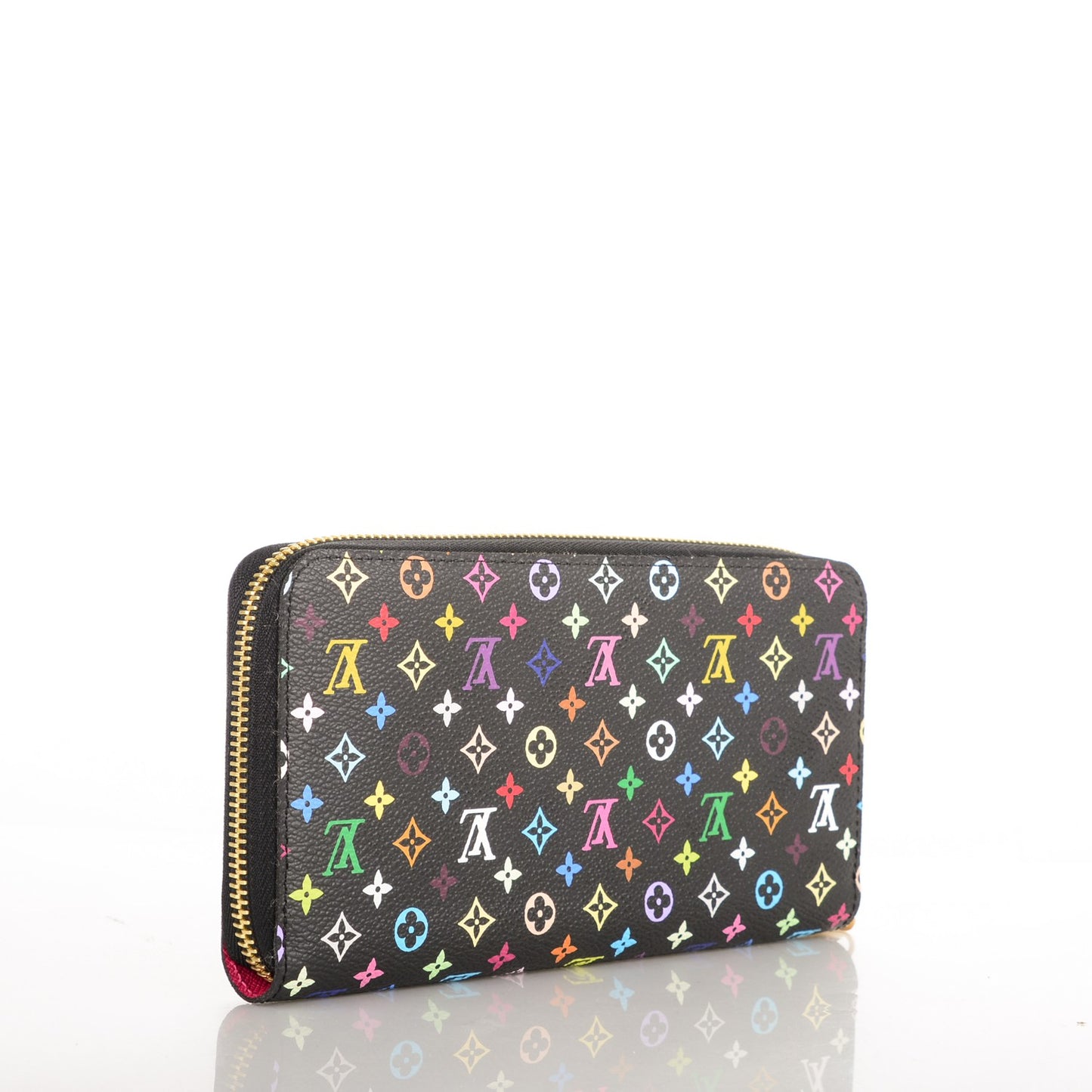 Monogram Multicolor Zippy Wallet Black Grenade