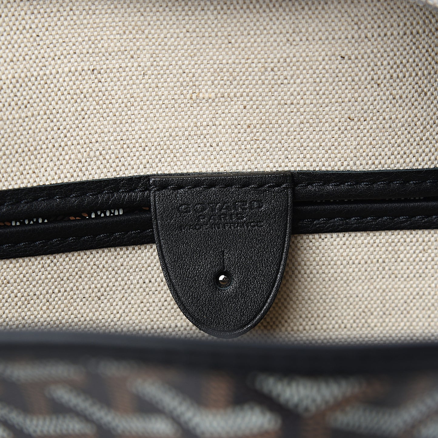 Goyardine Artois PM Black