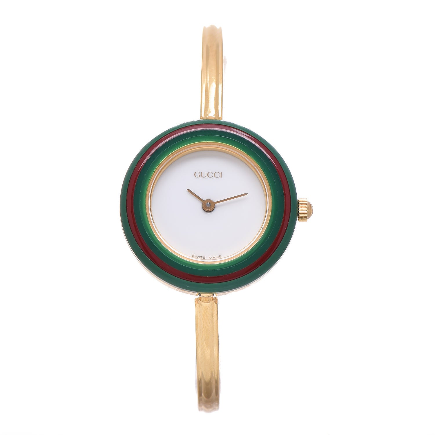 Gucci Stainless Steel 26mm Interchangeable Bezel Quartz Watch 1 of 8