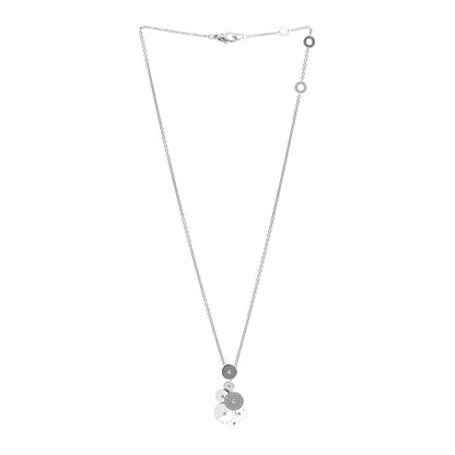 Bulgari 18K White Gold Cicladi Pendant Necklace 3 of 4