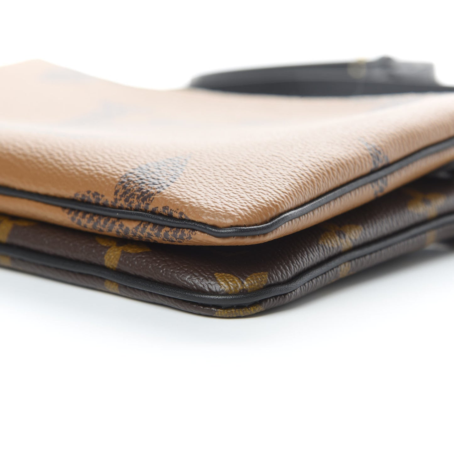 Reverse Monogram Giant Double Zip Pochette