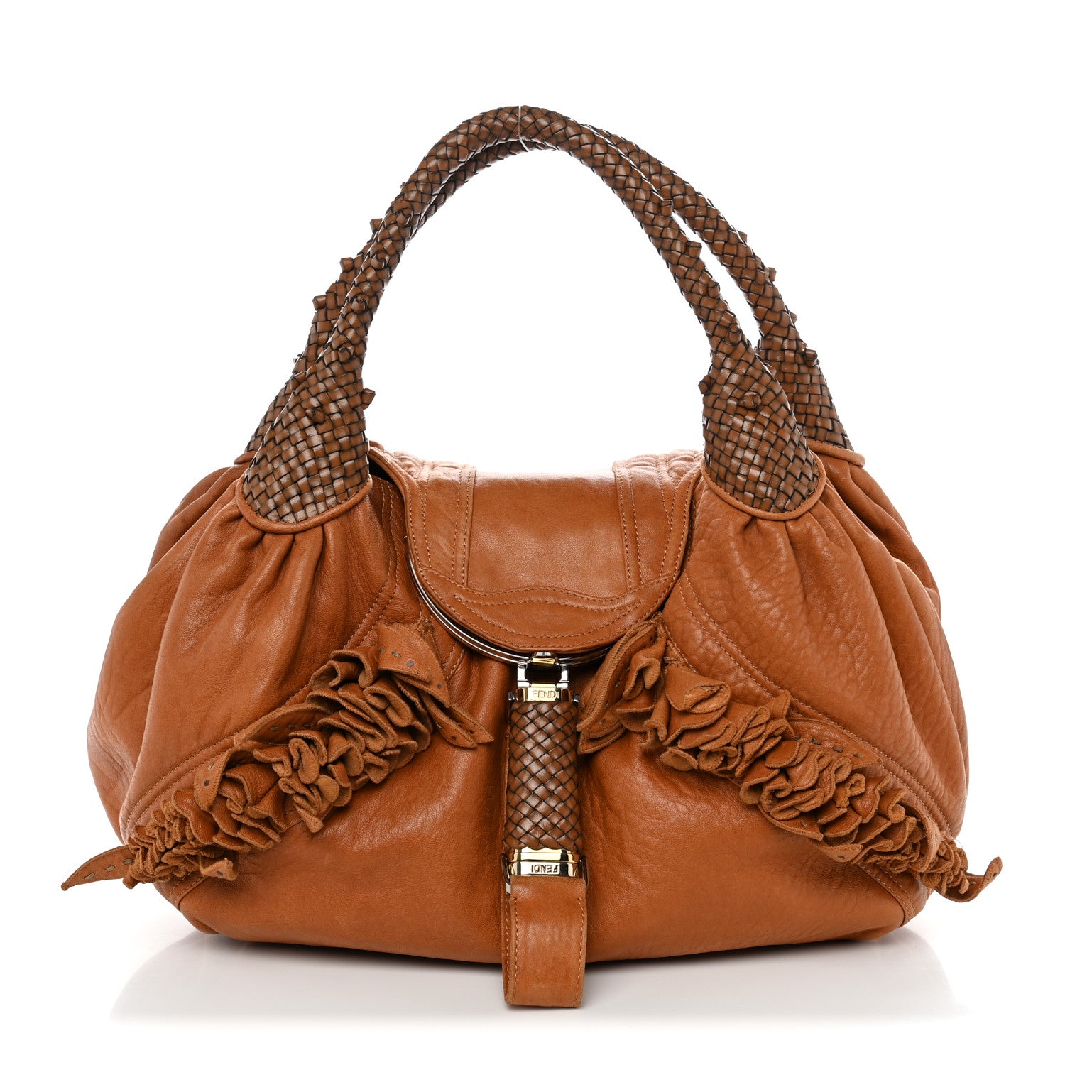 Fendi Nappa Nuvolata Wisteria Spy Honey 1 of 10