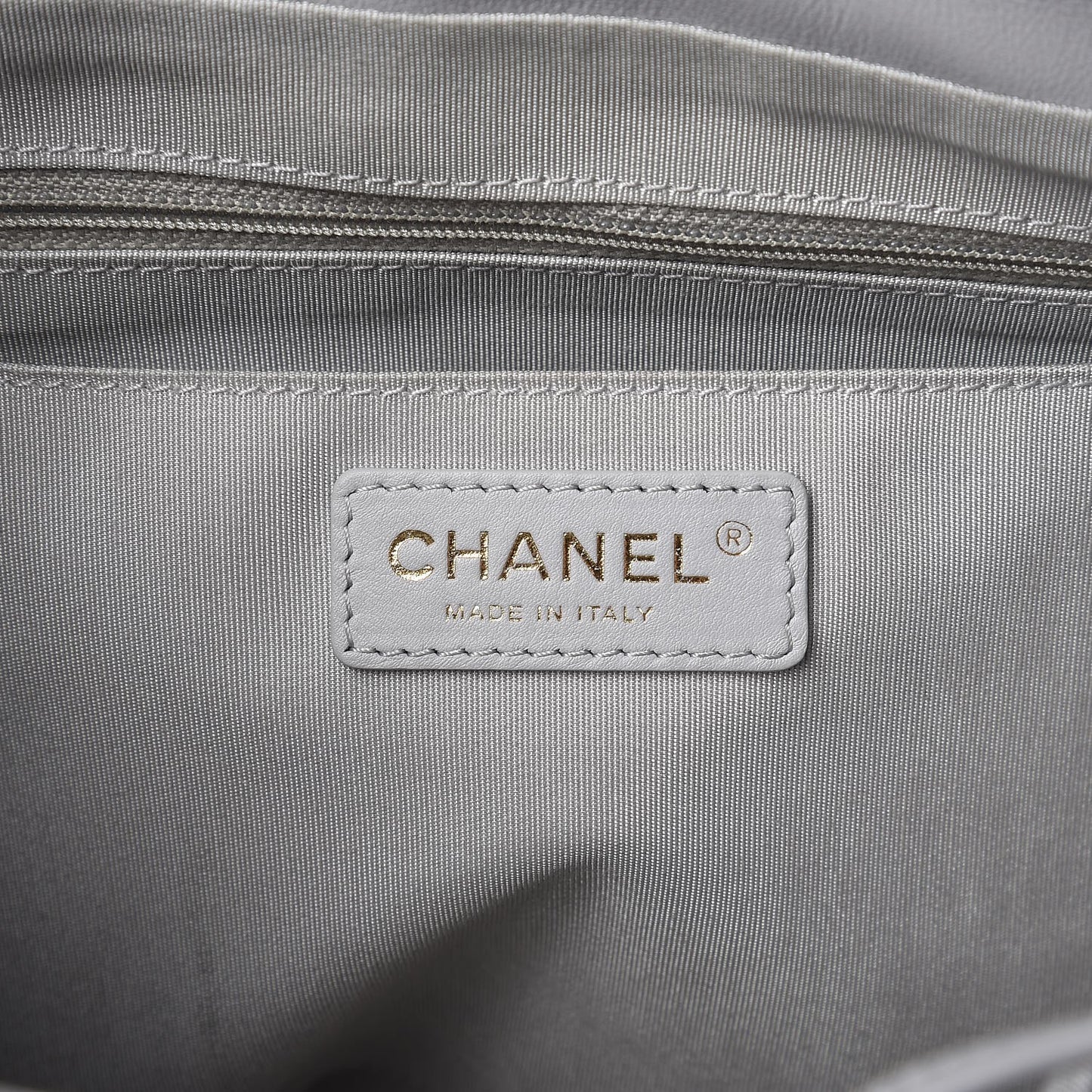 Calfskin Quilted Large Urban Spirit Backpack Grey