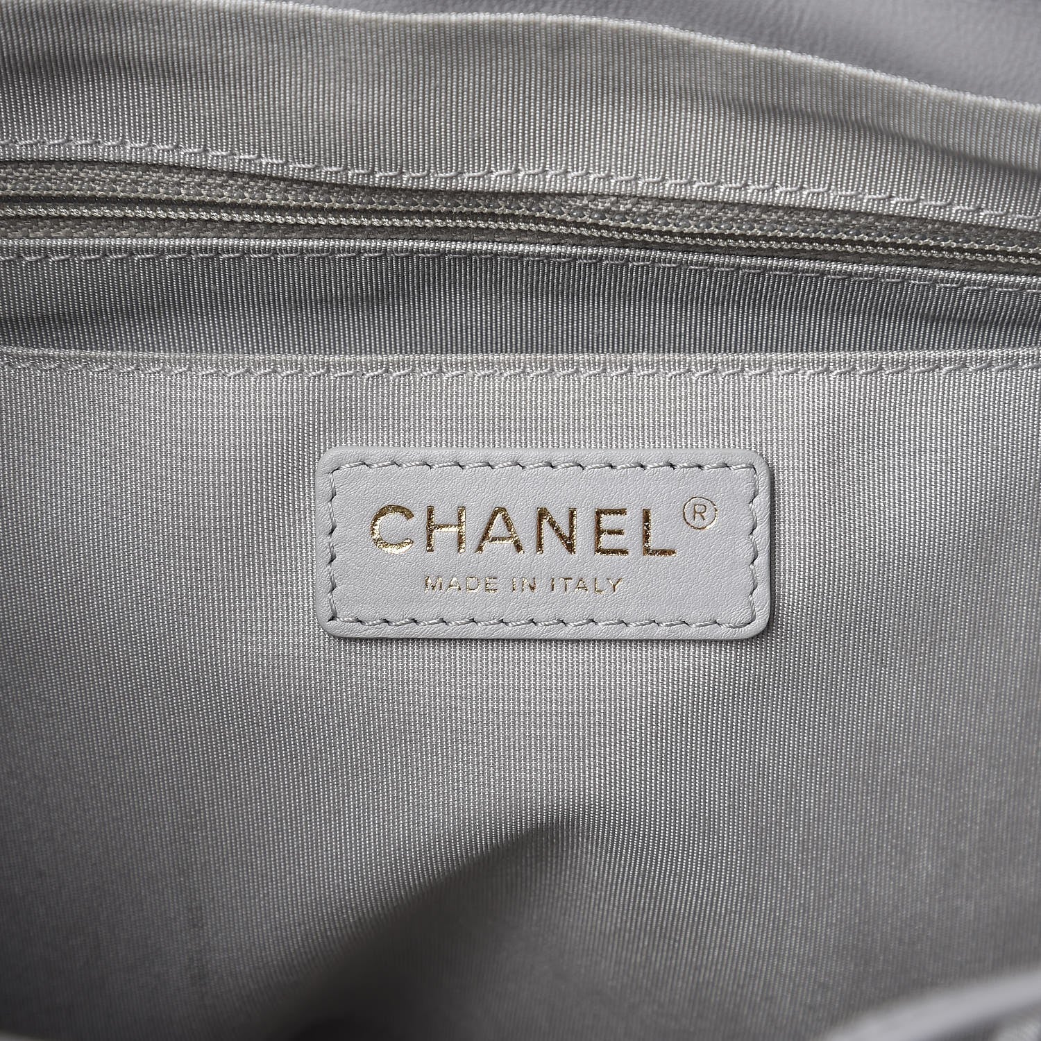 Chanel Calfskin Quilted Large Urban Spirit Backpack Grey 6 of 9