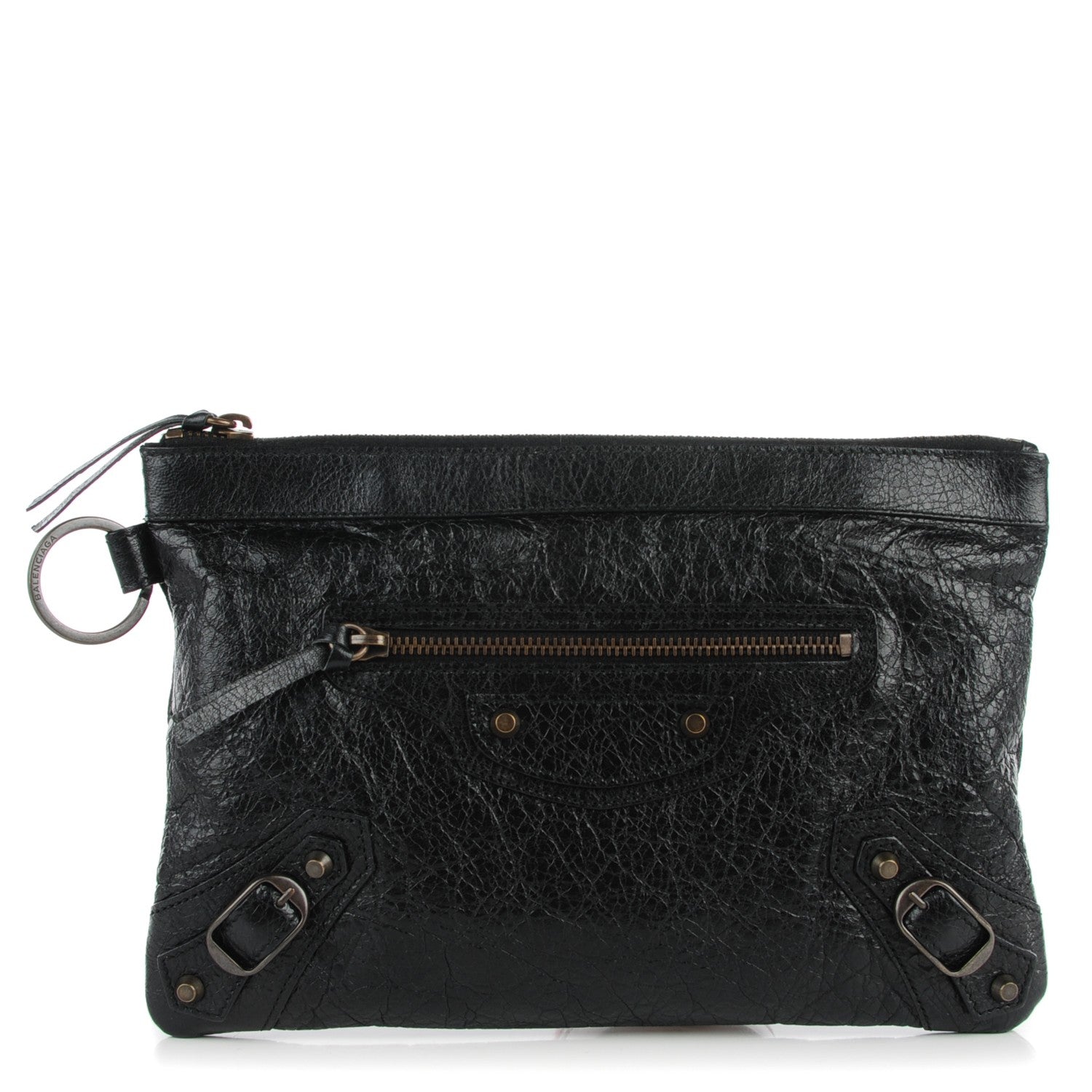 Balenciaga Agneau Classic Hardware Clip Black 1 of 7