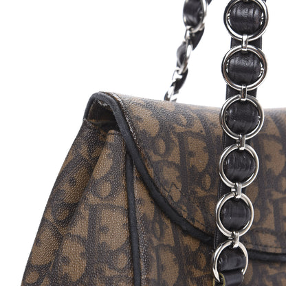 Christian Dior Monogram Romantique Trotter Bag Brown 10 of 13