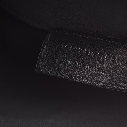 Saint Laurent Calfskin Large Shopping Tote Black 8 of 12