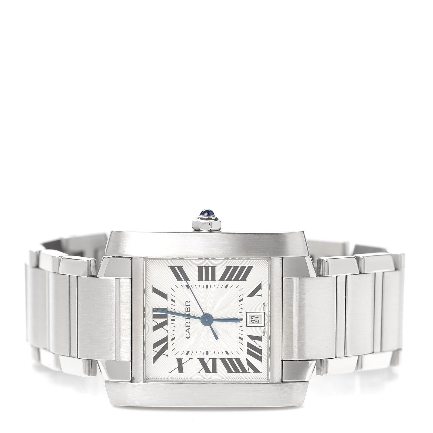 Stainless Steel 28mm Tank Francaise Automatic Watch