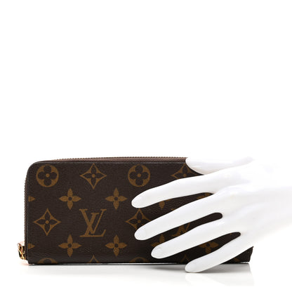 Louis Vuitton Monogram Clemence Wallet Rose Ballerine 2 of 6