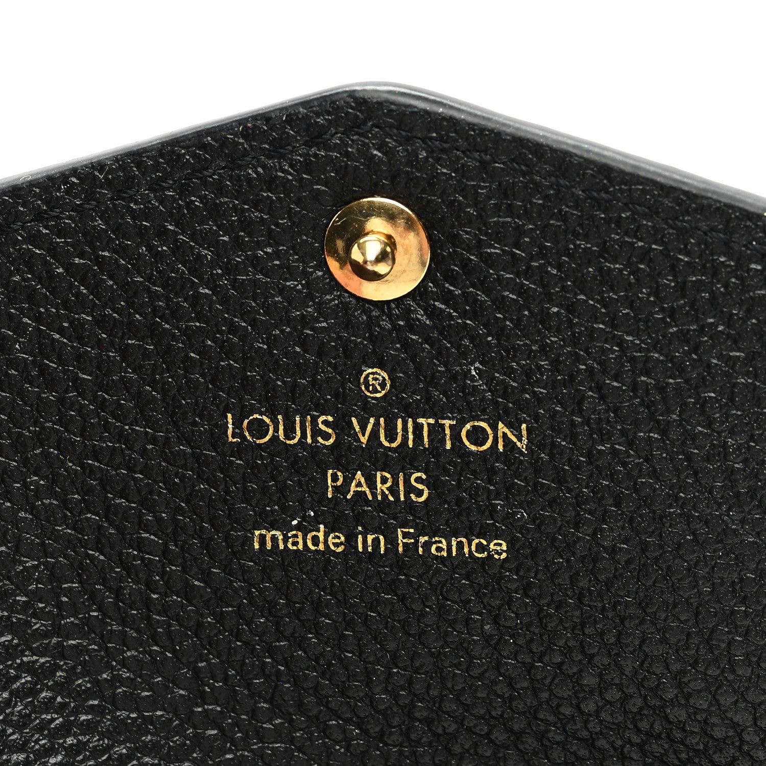 Louis Vuitton LOUIS VUITTON Empreinte Key Pouch Black 6 of 6