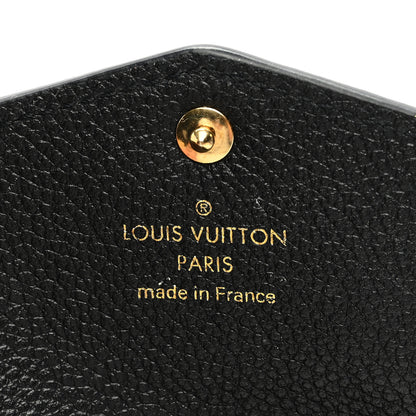 Louis Vuitton LOUIS VUITTON Empreinte Key Pouch Black 6 of 6