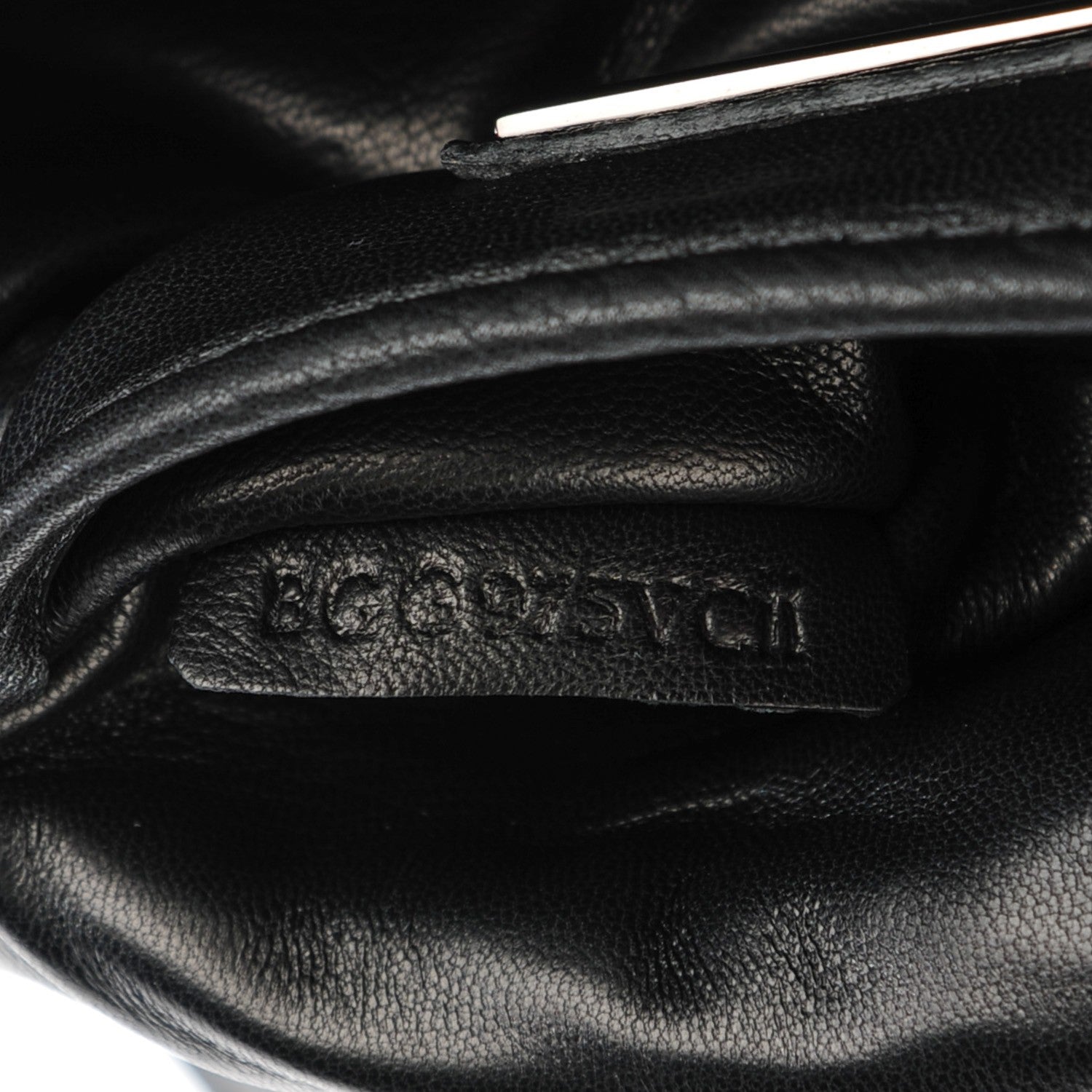 Valentino Garavani Pebbled Calfskin Crystal Encrusted Studs Va Va Voom Shoulder Bag Black 7 of 8