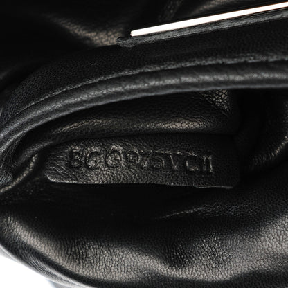 Valentino Garavani Pebbled Calfskin Crystal Encrusted Studs Va Va Voom Shoulder Bag Black 7 of 8