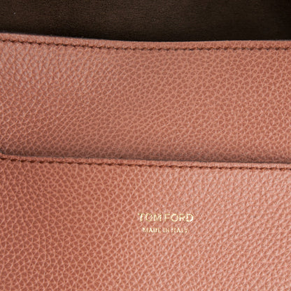 Tom Ford Pebbled Calfskin Medium Jennifer Crossbody Desert Rose 7 of 7
