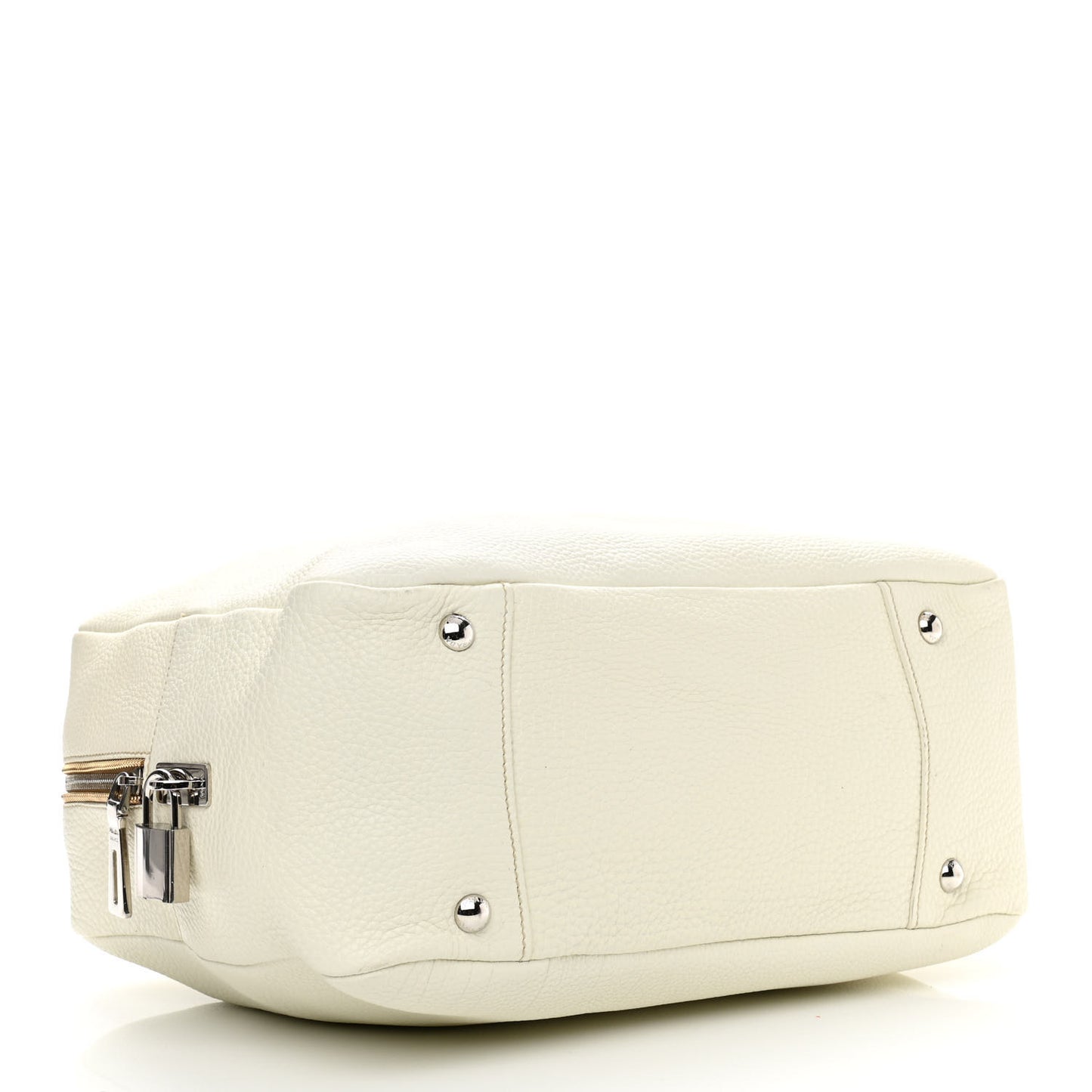 Vitello Daino Satchel Bianco