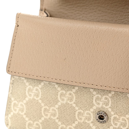 Gucci GG Supreme Monogram Mini Dionysus Top Handle Bag Beige Mystic White Oatmeal 13 of 15