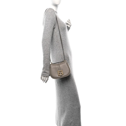 Fendi Vitello Brenta Cher Small Fendi C'mon Tortora 2 of 11