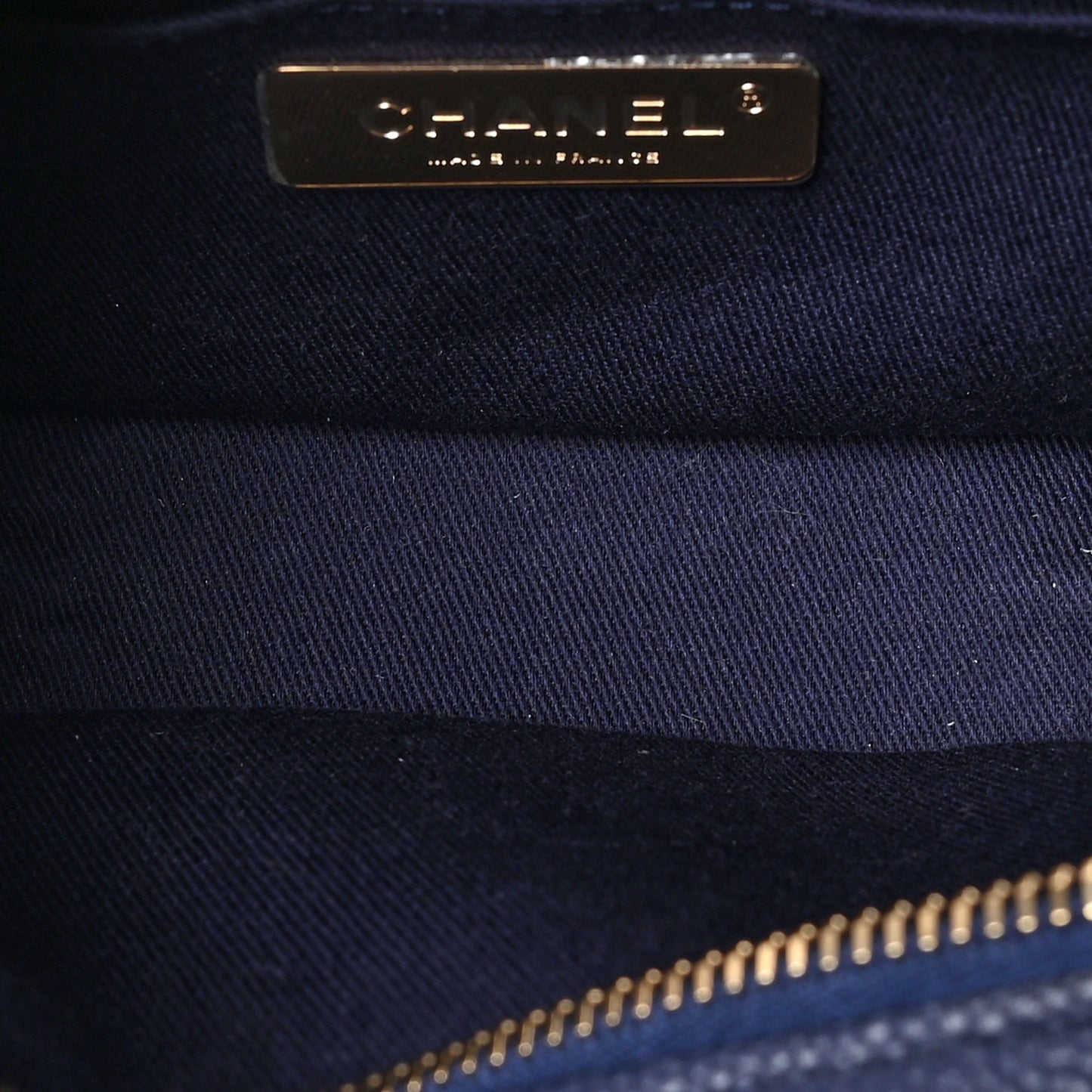 Caviar Stitched Waist Bag Blue