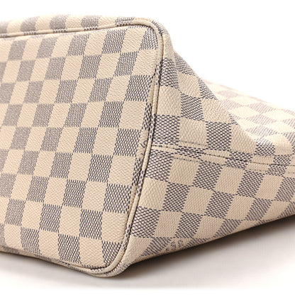 Louis Vuitton Damier Azur Neo Neverfull MM Rose Ballerine 8 of 8