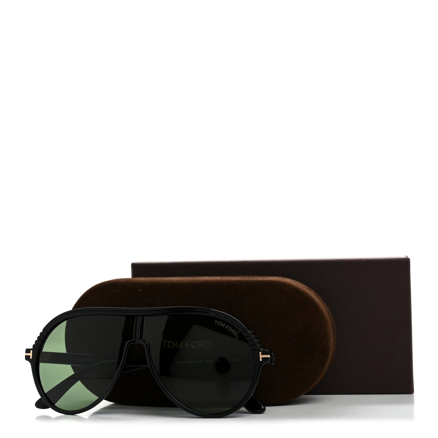 Montgomery Sunglasses TF647 Black