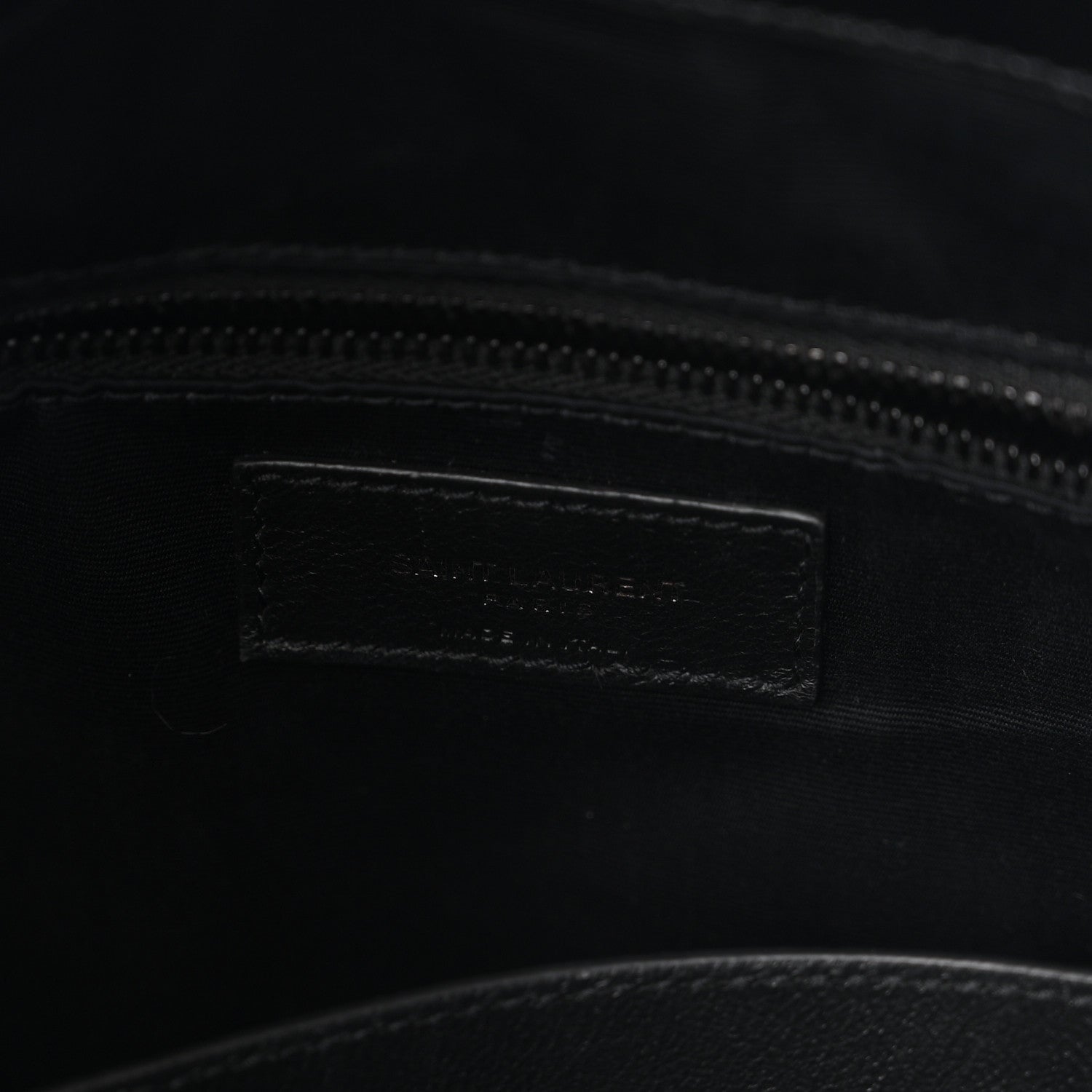 Saint Laurent Crinkled Calfskin Matelasse Monogram Medium Niki Shopper Tote Black 6 of 10