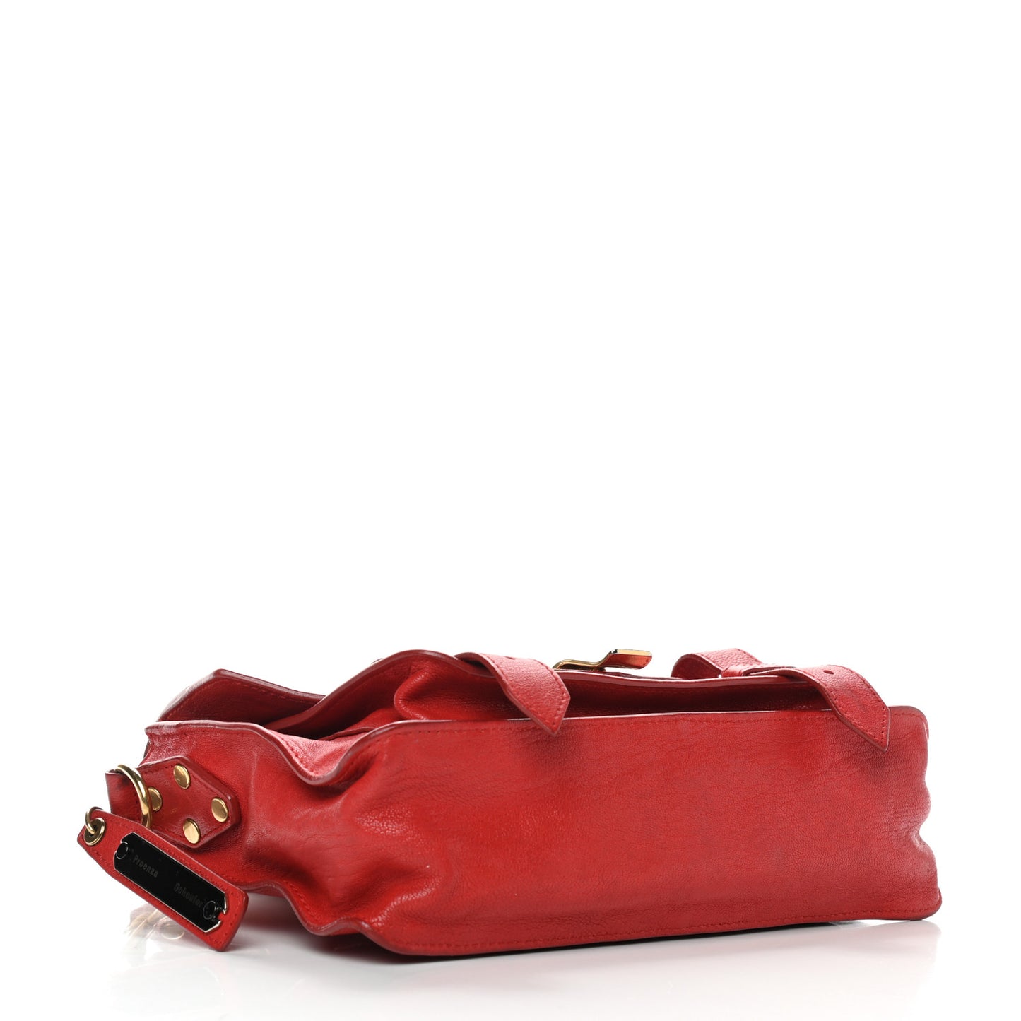 Lambskin Medium PS1 Satchel Red