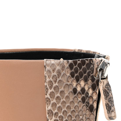 Gucci Acquarello Lux Snakeskin Twiggy Calfskin Lillian Horsebit Boot 36.5 Taffy Camelia 11 of 13