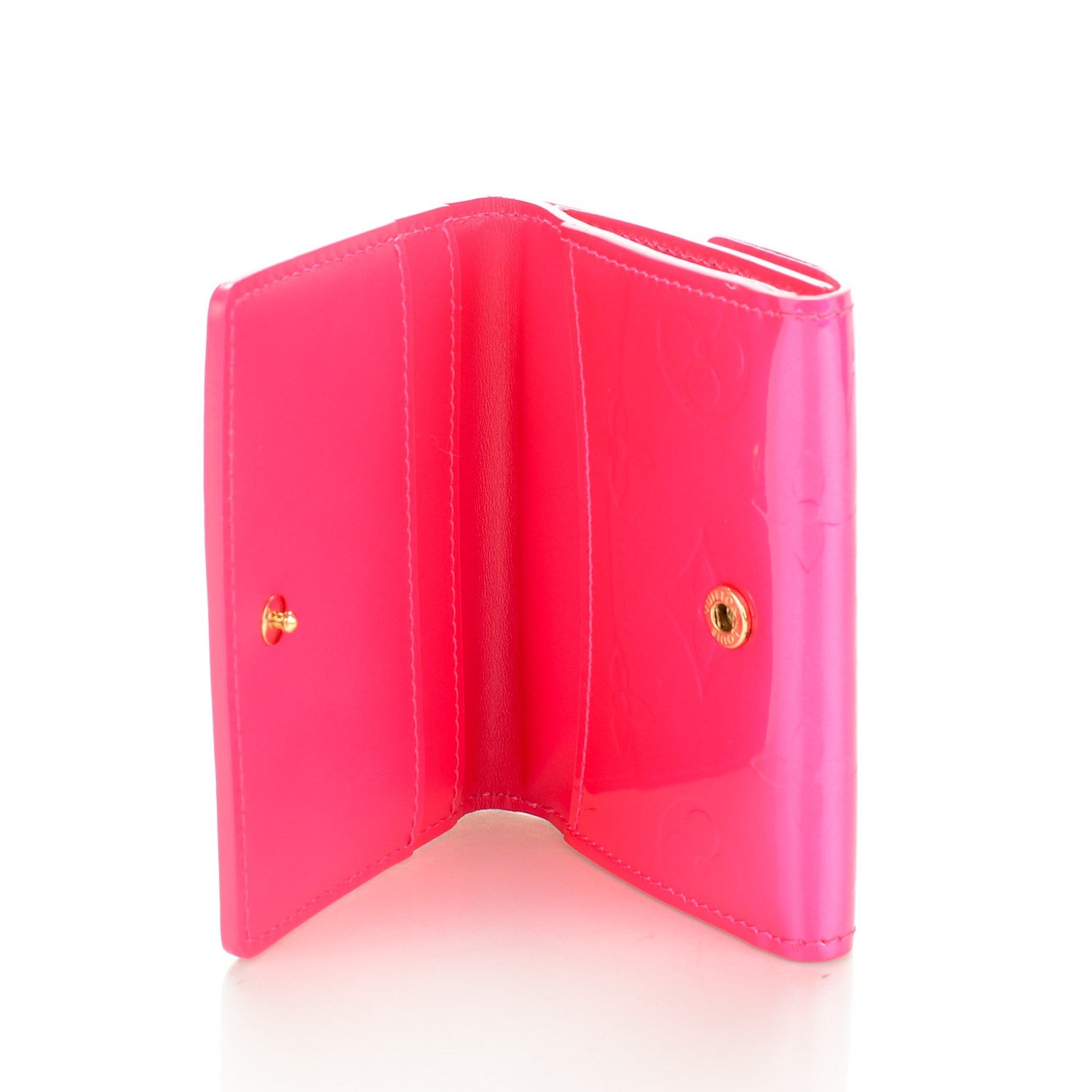 Louis Vuitton Vernis Ludlow Wallet Rose Pop 5 of 8