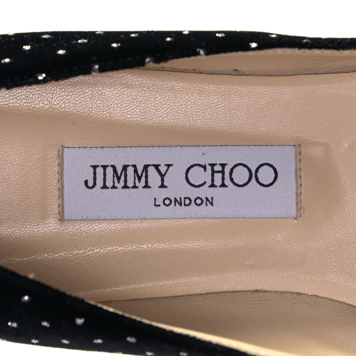 Jimmy Choo Velvet Ministud Gala Bow Flats 39 Black 11 of 11