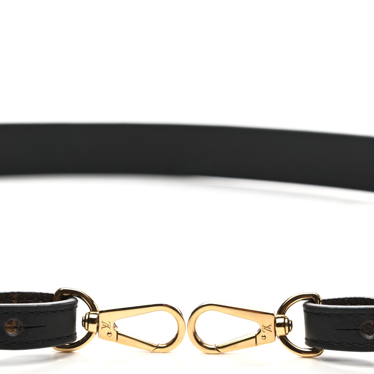 Louis Vuitton Monogram Bandouliere Shoulder Strap XL Black 3 of 6