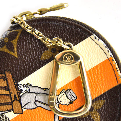 Louis Vuitton Monogram Groom Round Coin Purse 6 of 8