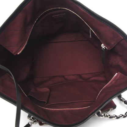 Chanel Grained Calfskin Quilted Large Daily Tote Black 6 of 11
