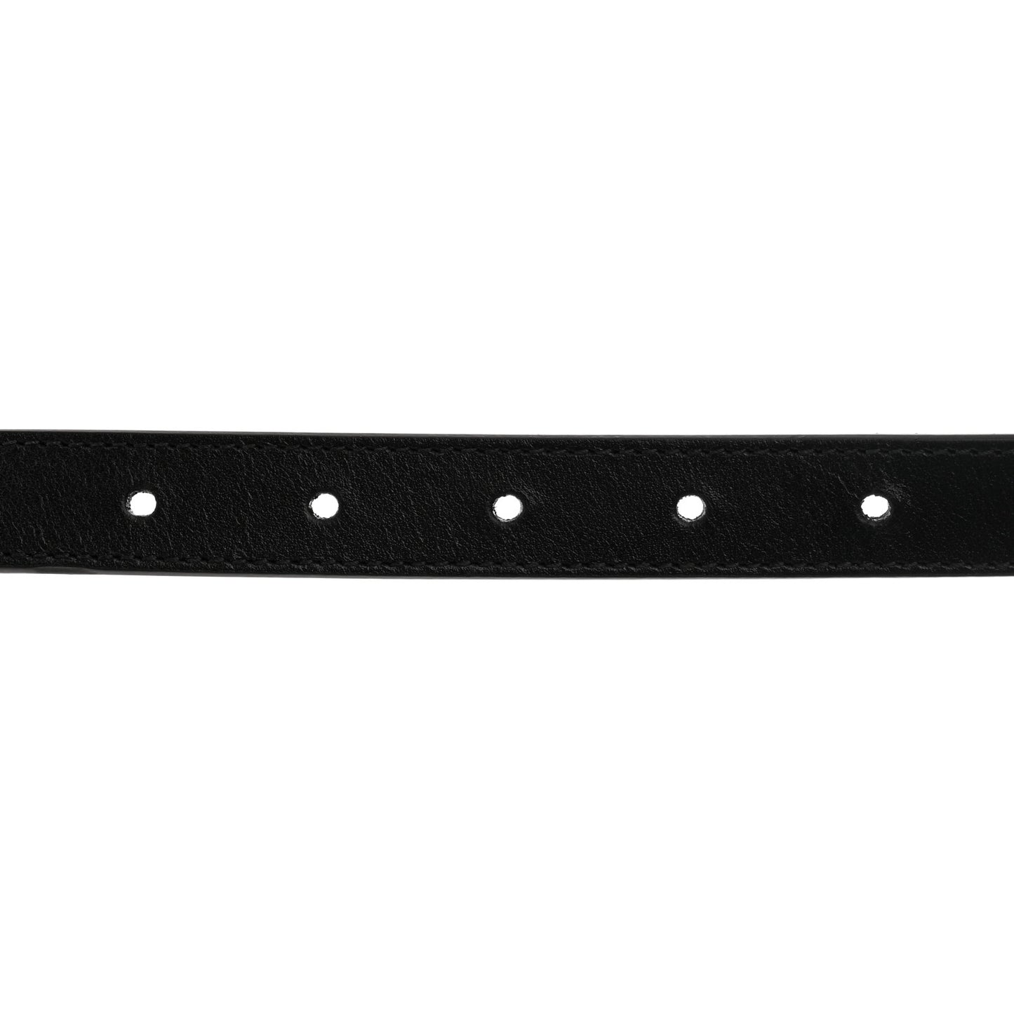 Plutone Calfskin Double G 20mm Belt 90 36 Black