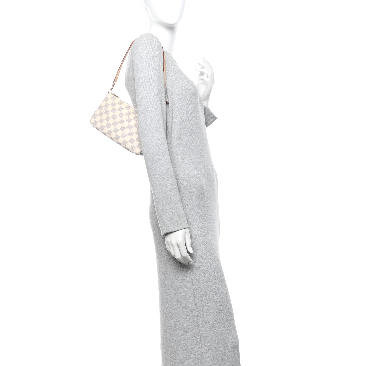Louis Vuitton Damier Azur Pochette Accessories NM 2 of 12