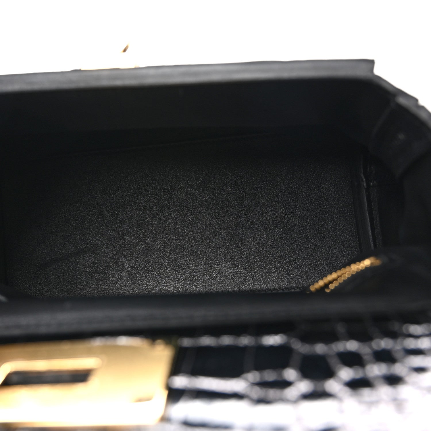 Hermes Evercolor Matte Alligator Swift Touch 24/24 21 Black 5 of 12