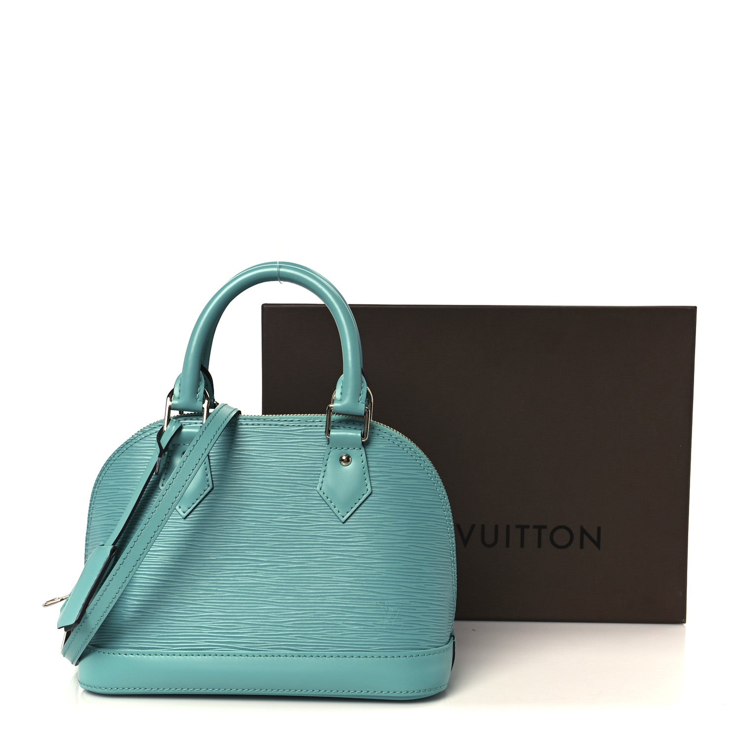 Louis Vuitton Epi Alma BB Turquoise 14 of 14