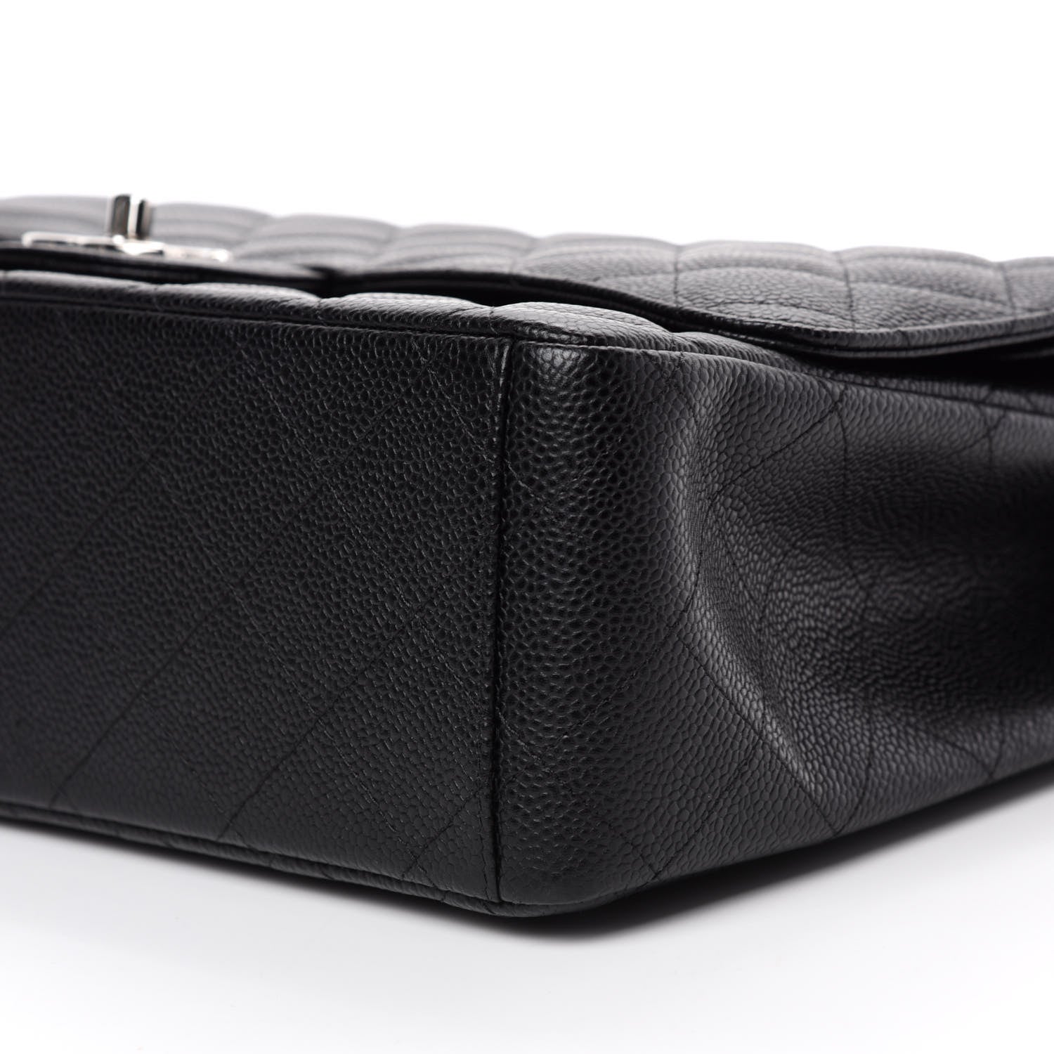 Chanel Caviar Quilted Maxi Double Flap Black 7 of 11