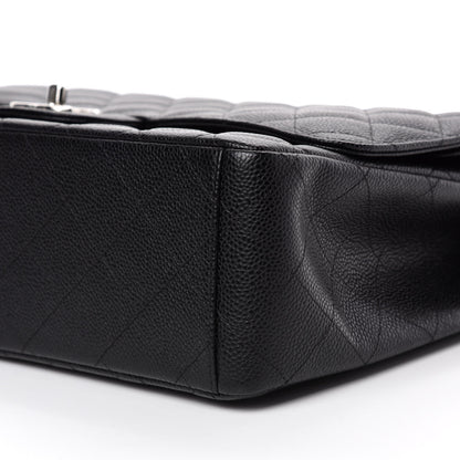 Chanel Caviar Quilted Maxi Double Flap Black 7 of 11