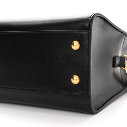 Saint Laurent Calfskin Monogram Baby Cabas Black 10 of 12