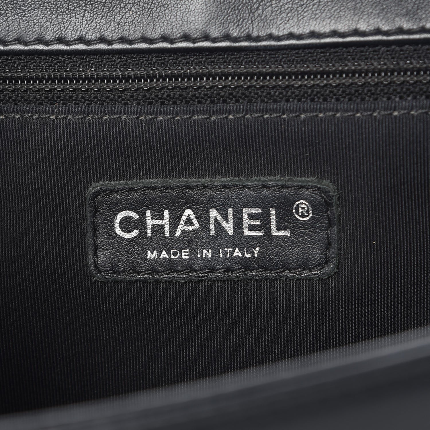 Chanel Calfskin Quilted Large Boy Flap Black 6 of 10