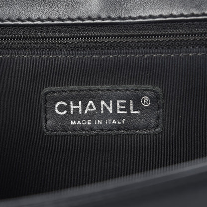 Chanel Calfskin Quilted Large Boy Flap Black 6 of 10