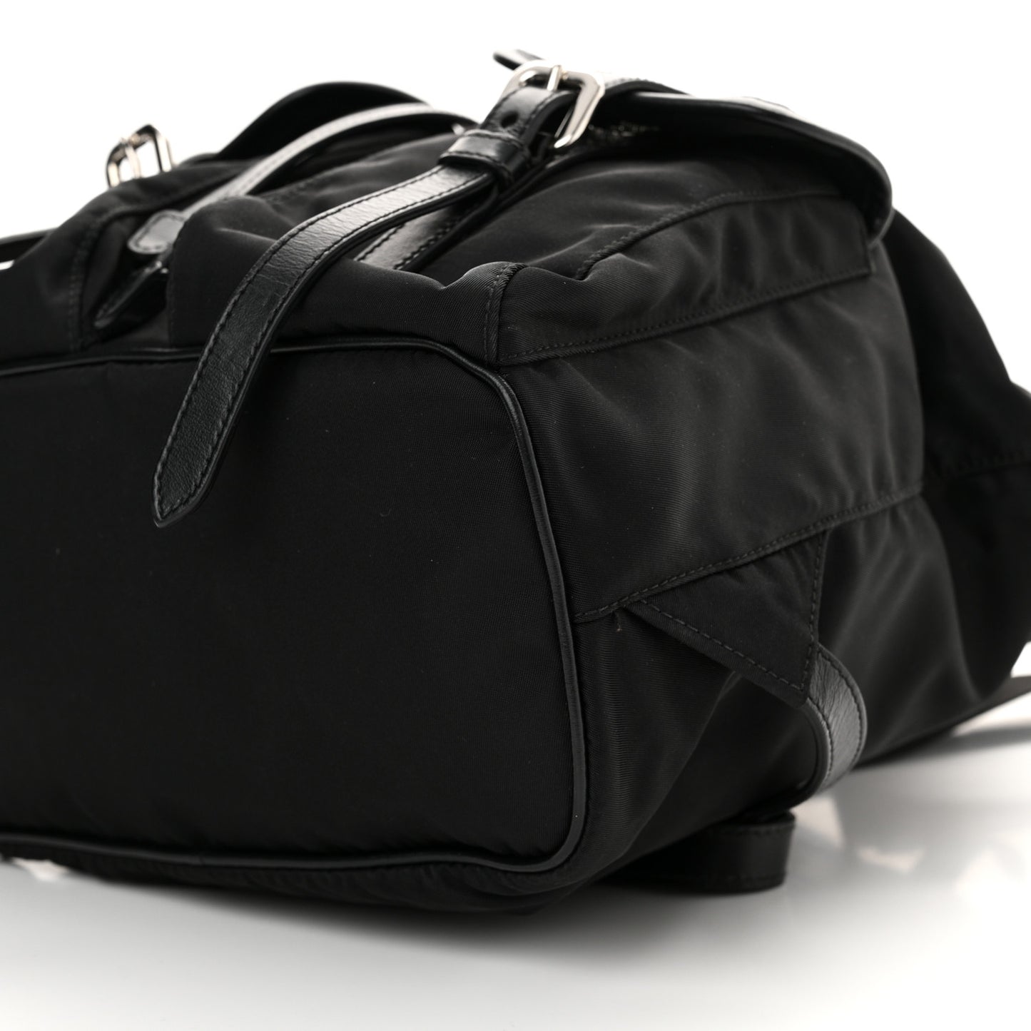 Tessuto Nylon Vitello Backpack Black