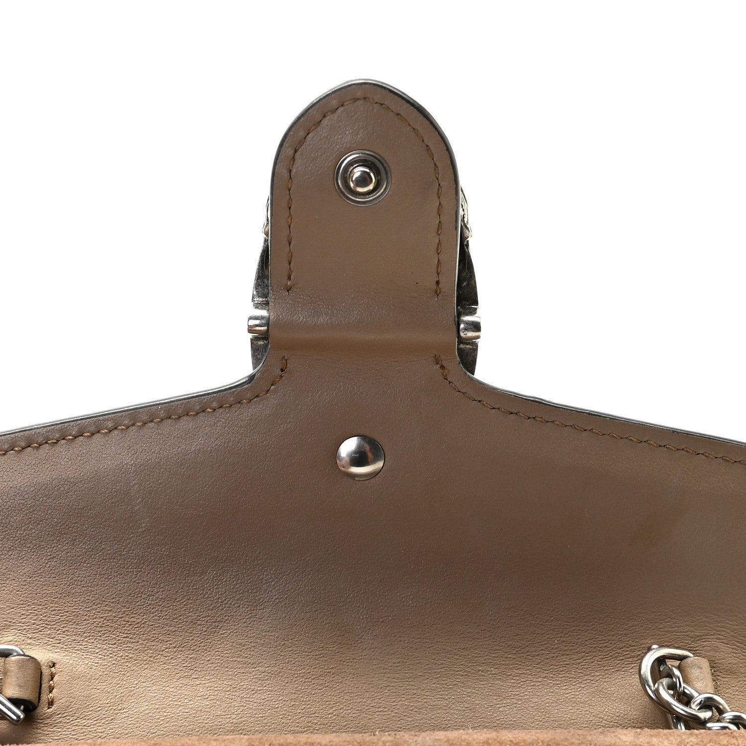 Gucci GG Supreme Monogram Super Mini Dionysus Shoulder Bag Taupe 6 of 11