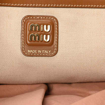 Miu Miu Corduroy Large Ivy Tote Bag Cannella 5 of 9