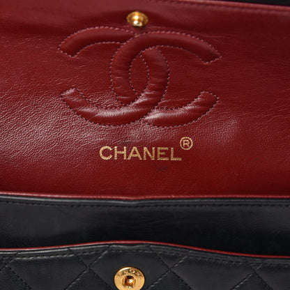 Chanel Lambskin Quilted Small Double Flap Black 6 of 17