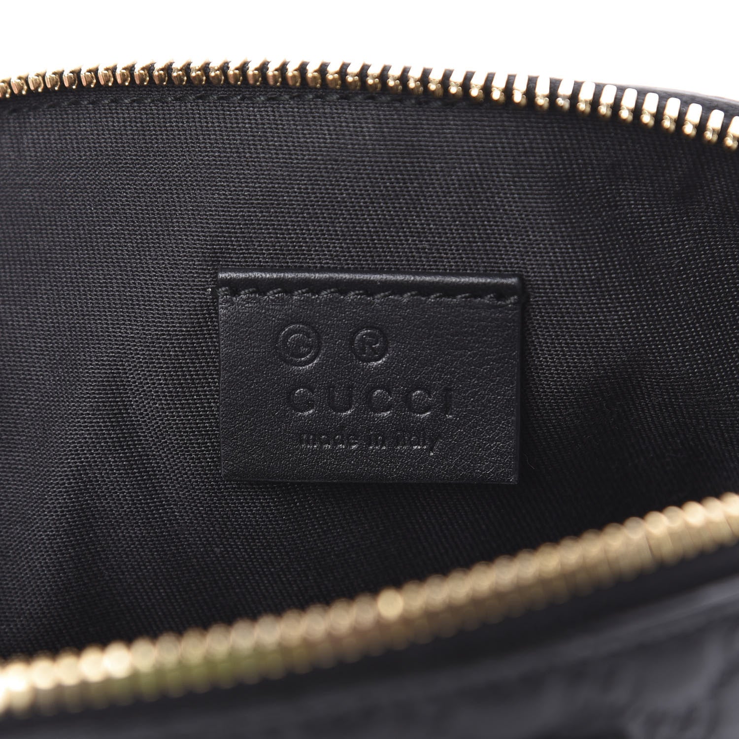 Gucci Microguccissima GG Cosmetic Case Black 6 of 7