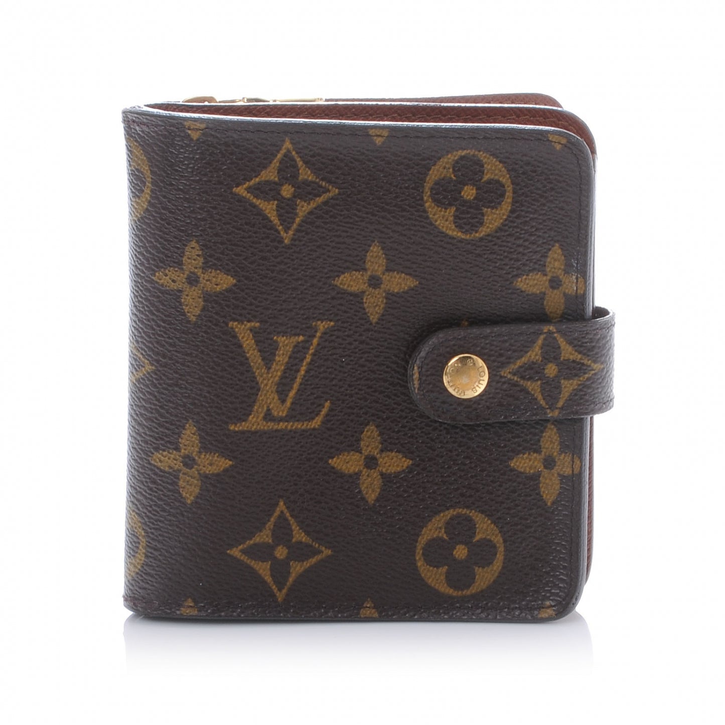 Monogram Compact Zippe Zipped Wallet