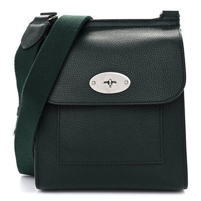 Mulberry Small Classic Grain Calfskin New Antony Messenger Crossbody Mulberry Green 1 of 10