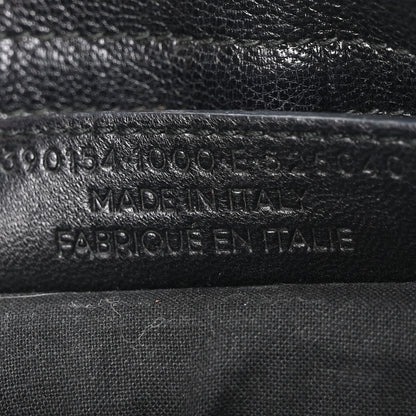 Balenciaga Chevre Gold Metallic Edge Hardware City Black 8 of 11
